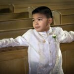 boy in the church